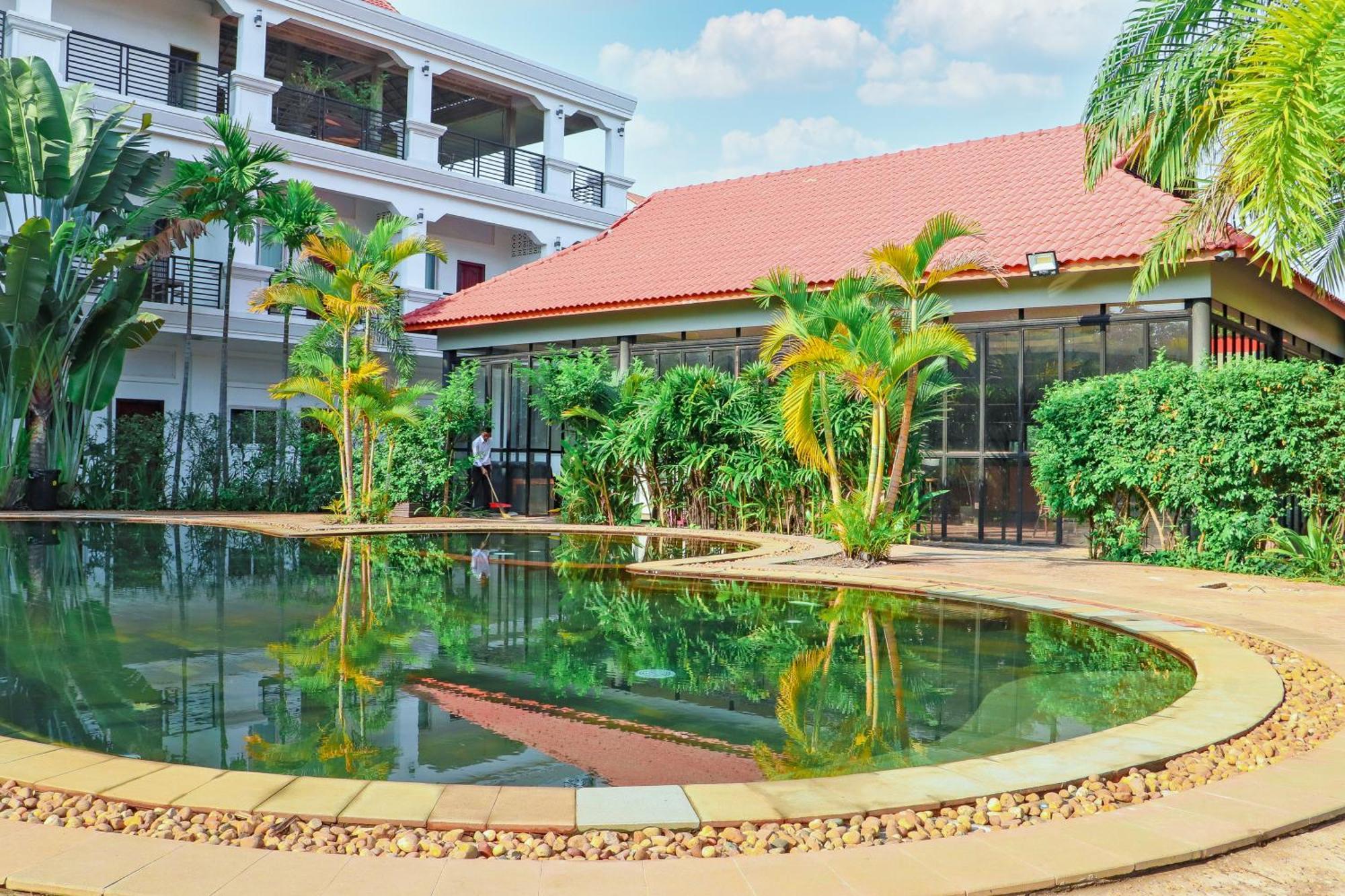 Hotel Lucky Garden Boutique Siem Reap Exterior foto